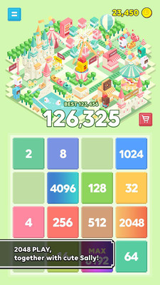 莎莉大陆2048