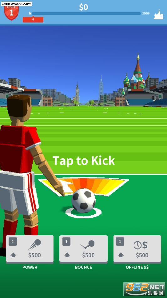 soccer kick