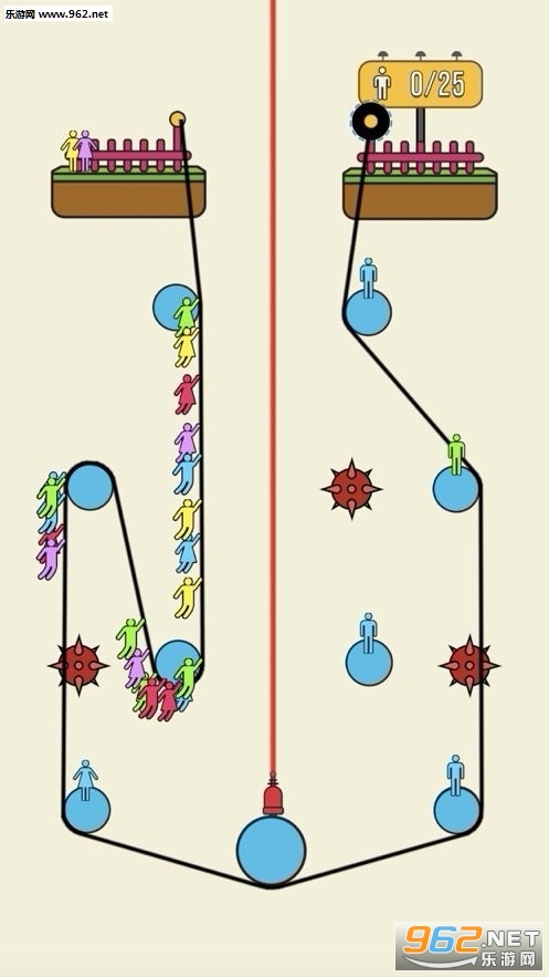 拉绳子