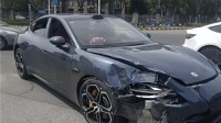 网友：国产车安全性确实高 小米SU7与比亚迪汉首撞！